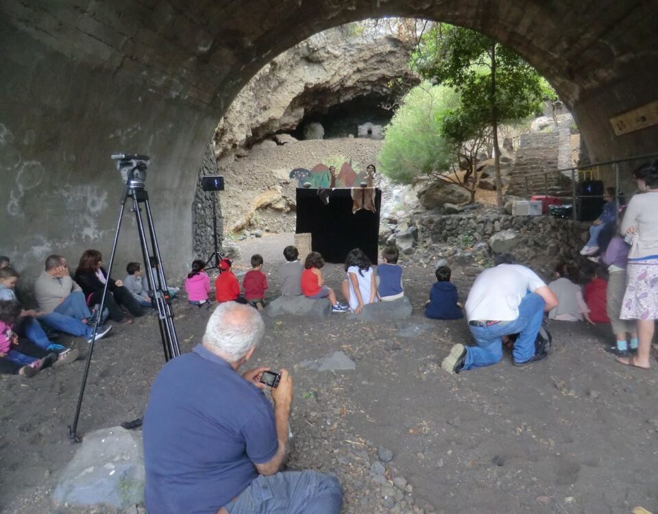 Títeres en los yacimientos arqueológicos